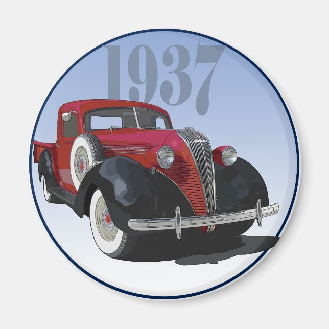1937 Hudson Terraplane Magnet (Vorne)