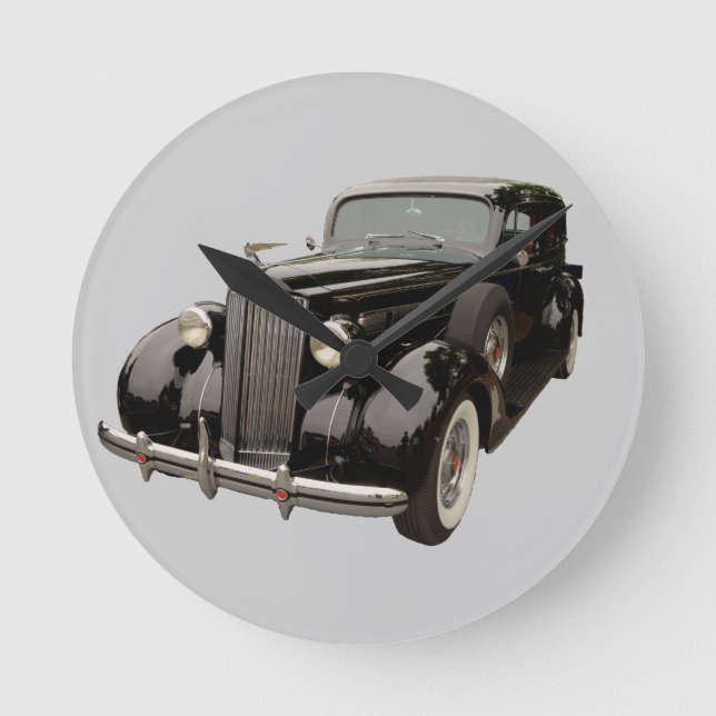 1937 PACKARD RUNDE WANDUHR (Vorderseite)