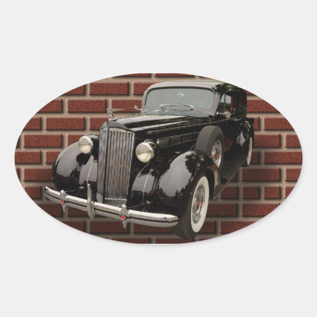 1937 PAKET OVALER AUFKLEBER (Vorderseite)