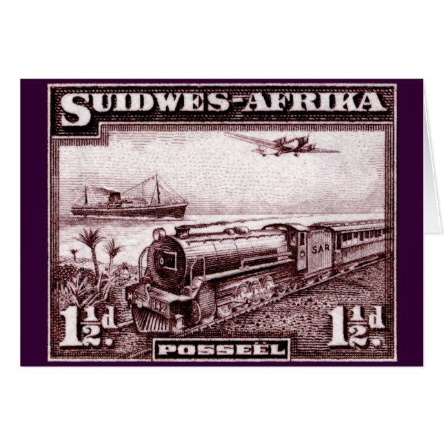 1937 Südwestafrika (Vorderseite (Horizontal))