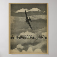 1938 Aviation Magazine Art Print