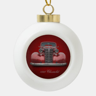 1938 CHEVROLET KERAMIK Kugel-Ornament