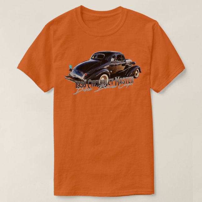 1938 Chevrolet Master DeLuxe Business Coupe TShirt (Design vorne)