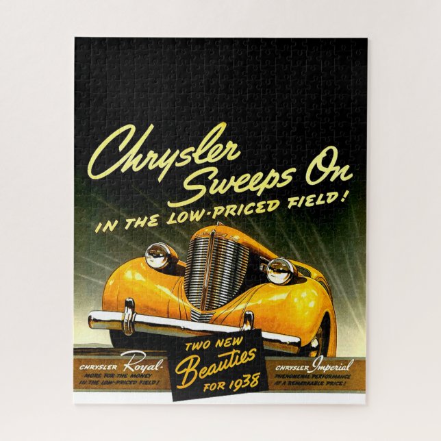 1938 kehrt Chrysler weiter Puzzle (Vertikal)