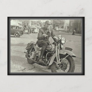 1938 Tennessee Highway Patrol Postkarte