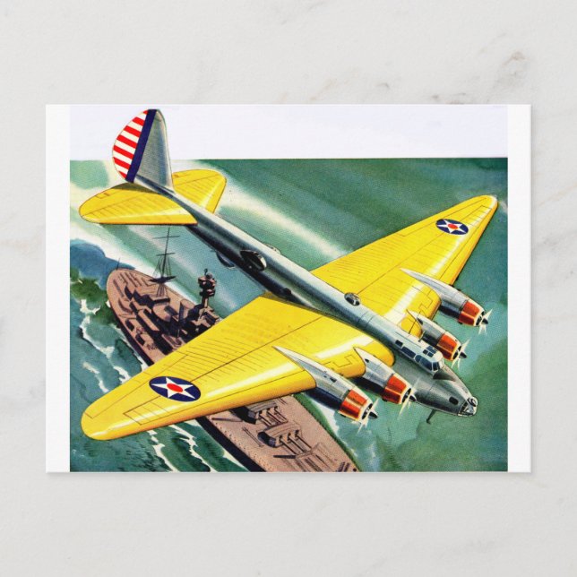 1939 Boeing 915 Postkarte (Vorderseite)