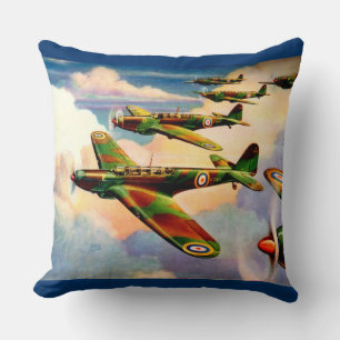 1939 British Fairey Junior Medium Bomber Kissen
