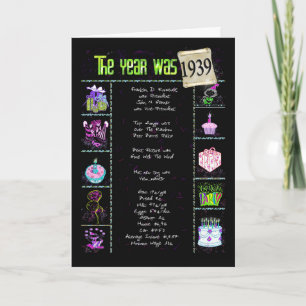 1939 Geburtstagspass Fakten Karte