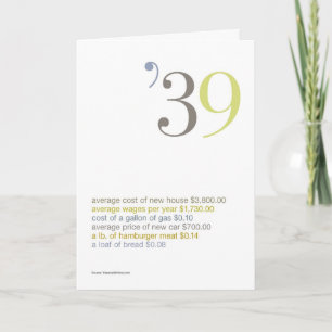 1939 Geburtstagspass Fakten Karte