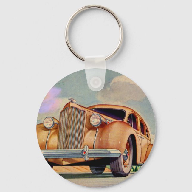 1939 Packard Super 8 Schlüsselanhänger (Vorderseite)