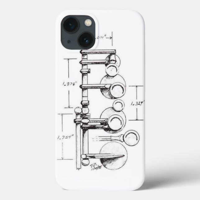 1939 Selmer Paris Balanced Action Saxophone Case-Mate iPhone Hülle (Rückseite)