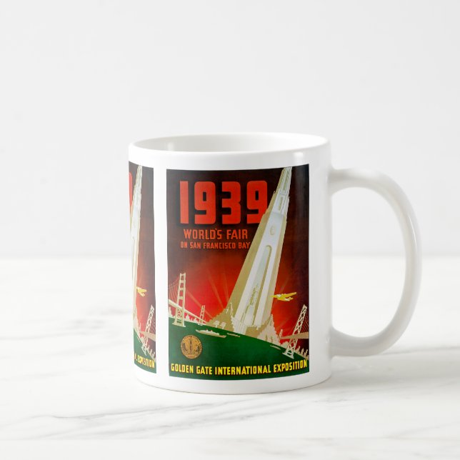 1939 Weltmesse San Francisco Tasse (Rechts)