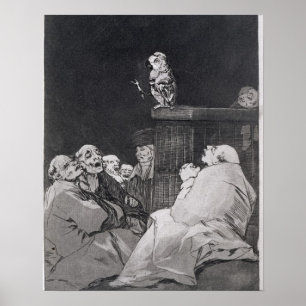 193-0082153 Was für ein goldener Schnabel!, Platte Poster