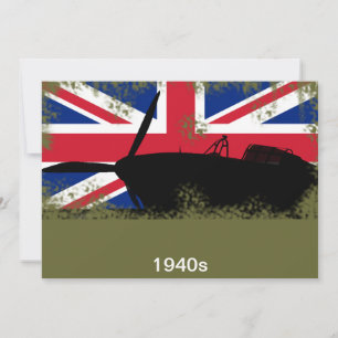 1940 Tanz/Party lädt ein Einladung