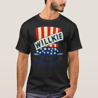 1940 Willkie für den Präsidenten T-Shirt