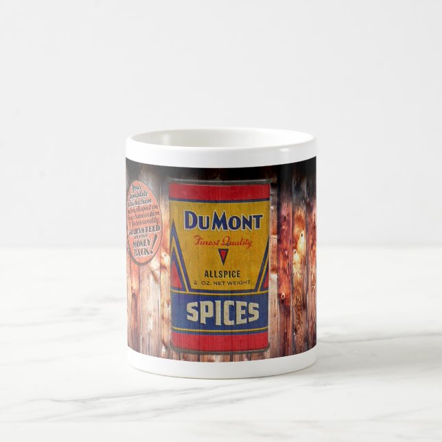 1940ER DUMONT SPICE TIN ART Coffee Tasse (Mittel)