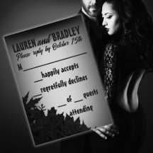 1940er Jahre Film Noir Wedding