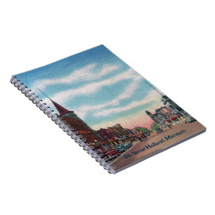 1940er Jahre Holland Michigan Notizbuch Notizblock