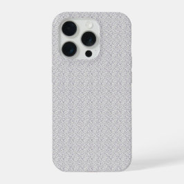 1940er Jahre Vintage-Thymian- und Denim-Blumenkuns iPhone 15 Pro Hülle