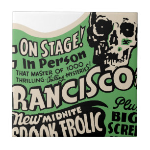 1941 Francisco Spook Frolic Fliese