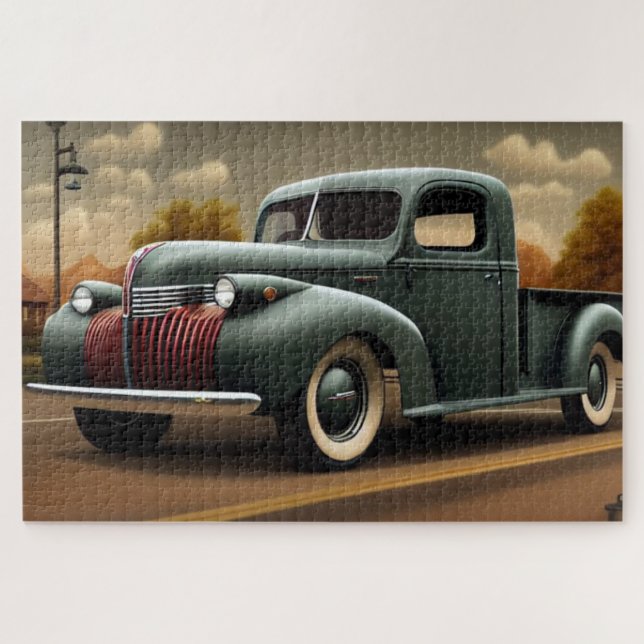 1941 Lieferwagen Truck Oldtimer Jigsaw Puzzle (Horizontal)