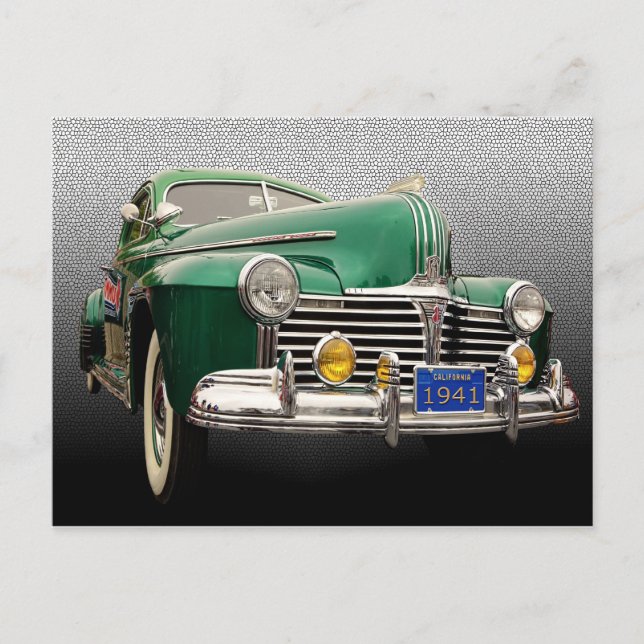 1941 PONTIAC 2 POSTKARTE (Vorderseite)