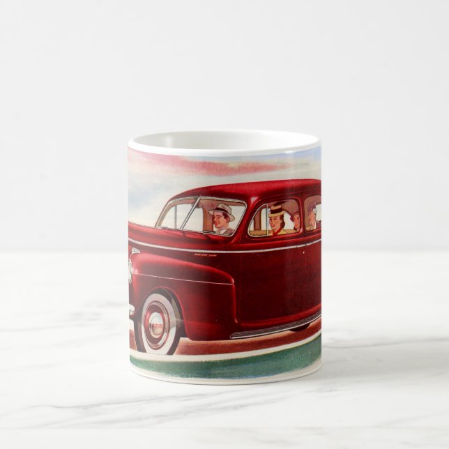 1941 roter Quecksilber 8 Kaffeetasse (Mittel)