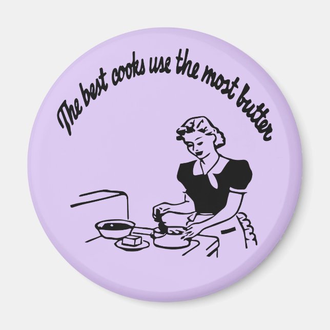1941 Vintage Butter Magnet (Vorne)