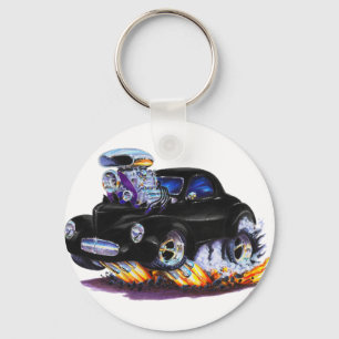 1941 Willys Black Car Schlüsselanhänger