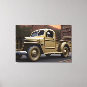 1942 Pickup Truck Leinwanddruck