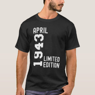 1943 April Happy Birthday Party T-Shirt