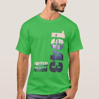 1943 Limitierte Edition 80 Jahre alte Vintage-Gesc T-Shirt