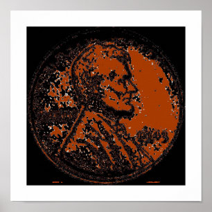 1943 Wheat Penny 4 Poster