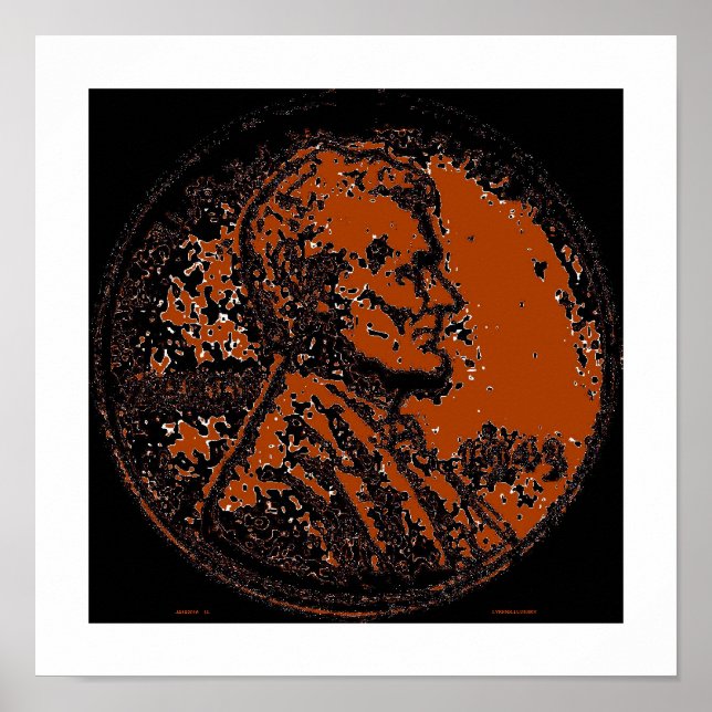 1943 Wheat Penny 4 Poster (Vorne)