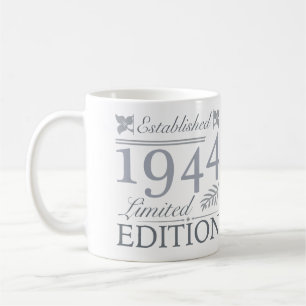 1944 Limited Edition 80 Jahre alt Kaffeetasse