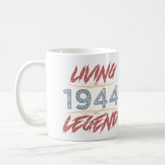 1944 Living Legend 80. Geburtstag Kaffeetasse