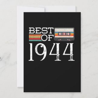 1944 Vintag 76. Geburtstagsgeschenk Einladung