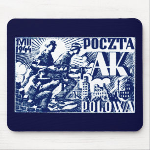 1944 Warschau überraschend Mousepad