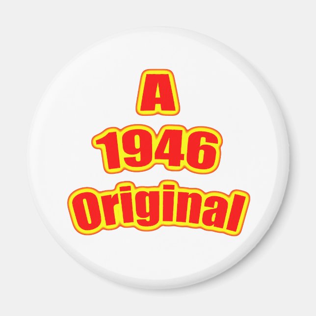 1946 Original Red Magnet (Vorne)