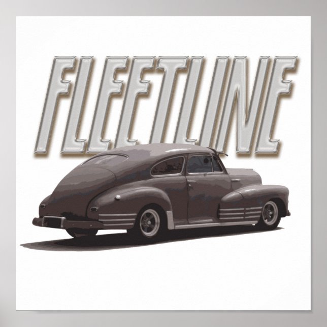 1947 Chevy Fleetline Poster (Vorne)