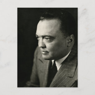 1947 FBI-Direktor J. Edgar Hoover Postkarte