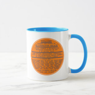 1947 Huntington Beach California Tasse