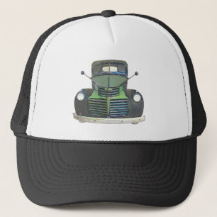 1947 Lkw-Sketch Truckerkappe