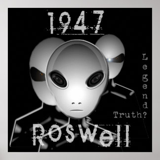 1947 Roswell Poster
