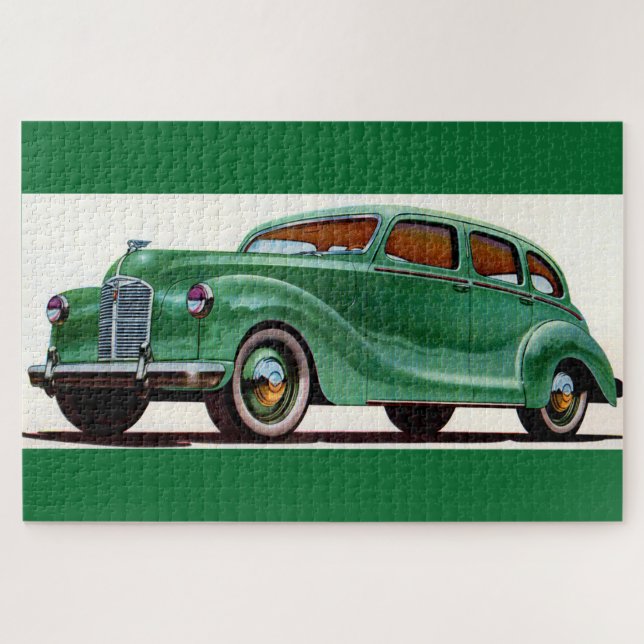 1948 grün Austin Devon Puzzle (Horizontal)
