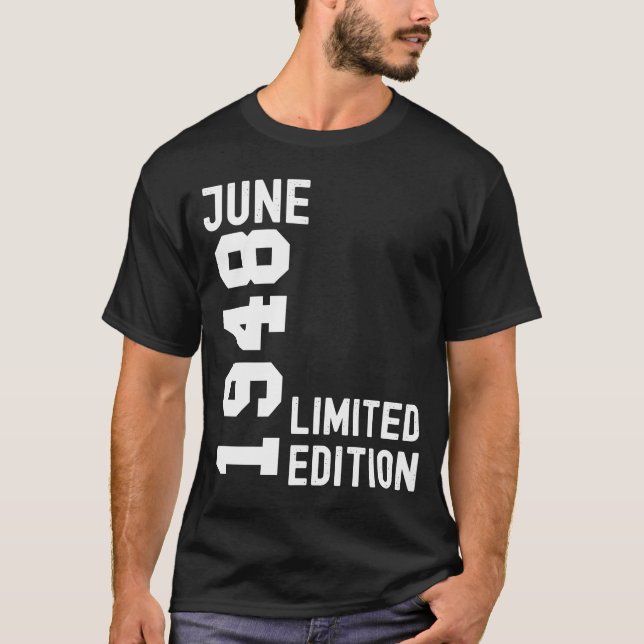 1948 June Happy Birthday Party T-Shirt (Vorderseite)