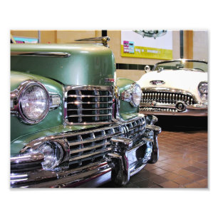 1948 Lincoln Cabrio & !953 Buick Skylark Fotodruck
