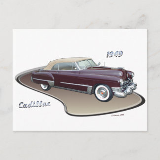 1949 CADILLAC POSTKARTE