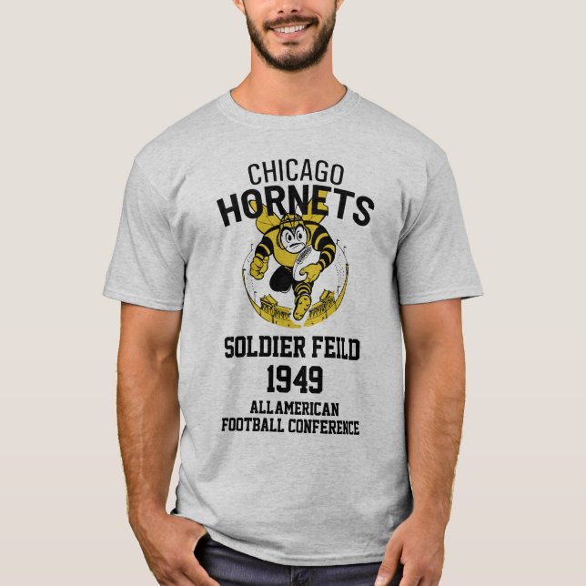 1949 Chicago Hornets All-American Football AAFC T-Shirt (Vorderseite)
