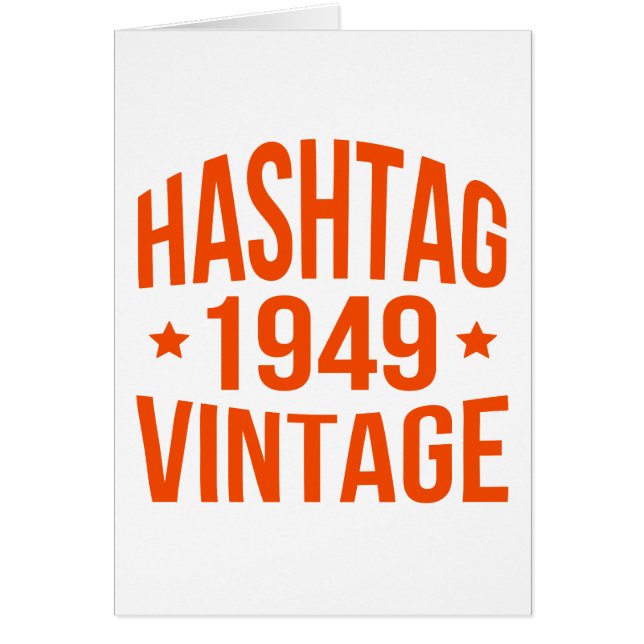 1949 Hashtag Vintag (Vorne)